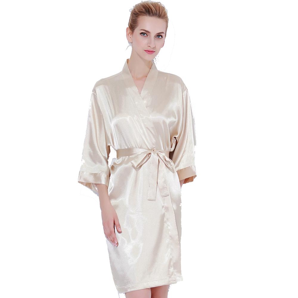 Simple Satin Robes 3019 WHITE – Design Blanks